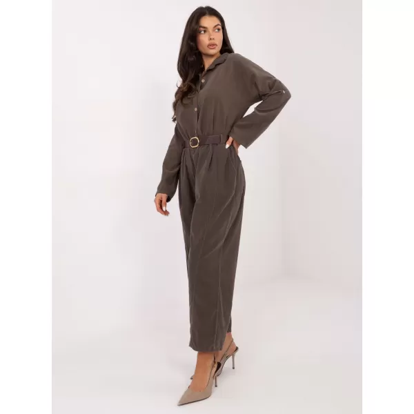  Dámské kalhoty ITALY MODA IT-SP-258009.83 DARK KHAKI 