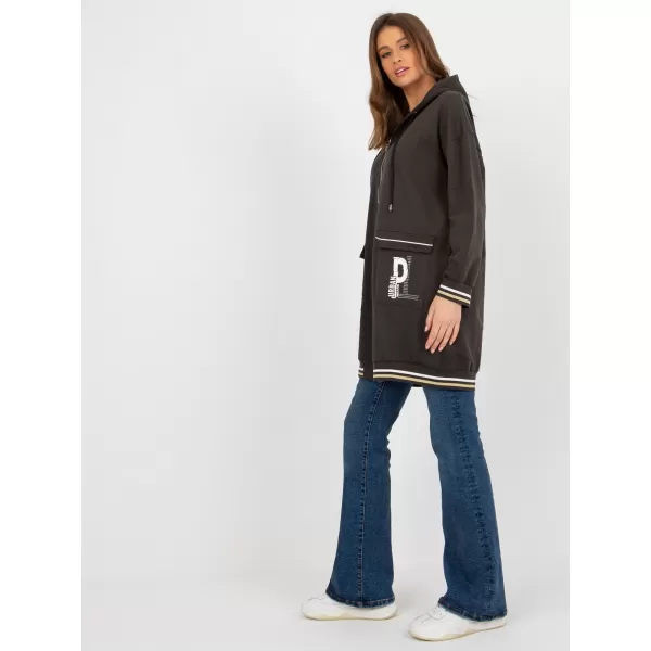  Dámská mikina RELEVANCE RV-BL-8149.91P DARK KHAKI 