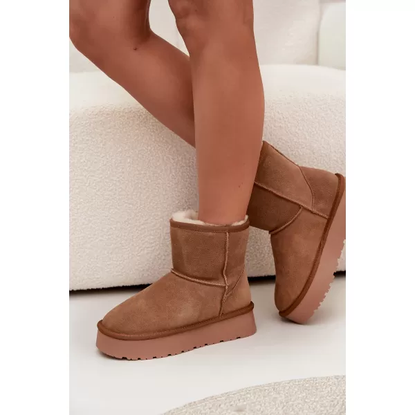  Dámské sněhule BOTO W5825 CAMEL 