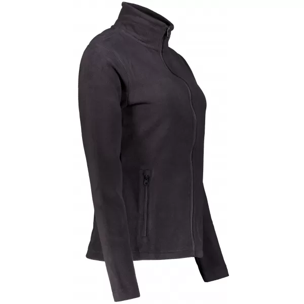  Dámská fleece mikina ALTISPORT ALW002853 ČERNOSTŘÍBRNÁ 