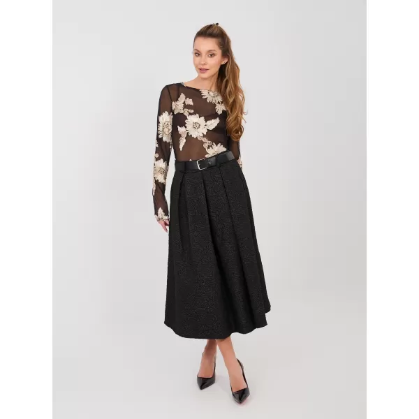  Dámská sukně RUE PARIS IT-SD-18760.69 BLACK 