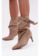 Dámské kotníkové boty BOTO C-412 BEIGE