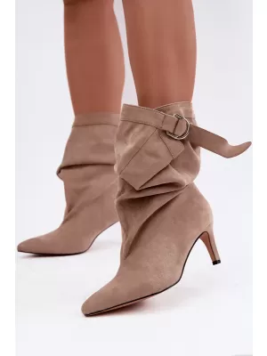 Dámské kotníkové boty BOTO C-412 BEIGE