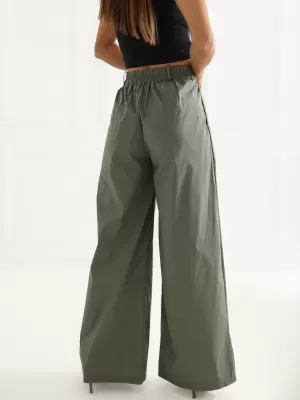 Dámské kalhoty RUE PARIS IT-SP-FL9006.92 KHAKI