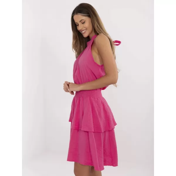  Dámské šaty ITALY MODA MI-SK-92166.71P FUCHSIA 