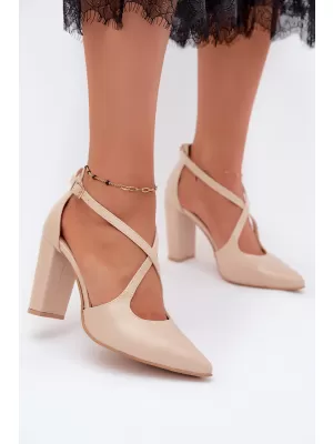 Dámské lodičky ZAZOO 1053 BROWN