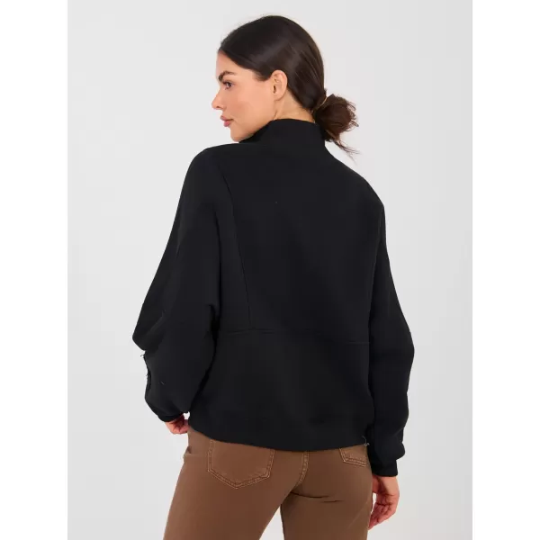  Dámská mikina FACTORY PRICE NS-BL-NS2579.18 BLACK 