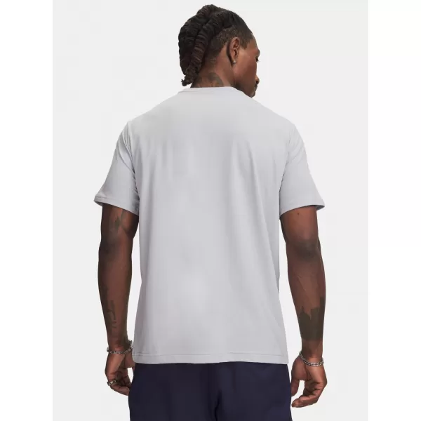  Pánské triko UNDER ARMOUR M 60/40S ARMOR GLOBE SS 6009261-011 ŠEDÁ 