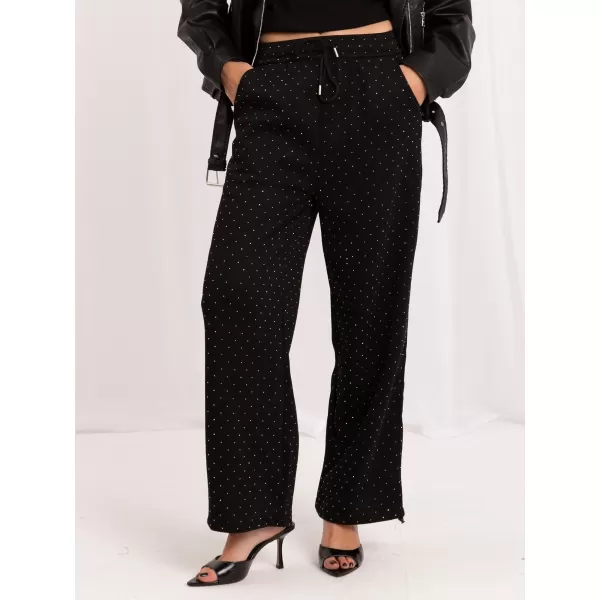  Dámské tepláky ITALY MODA IR-SP-YV5504.66 BLACK 