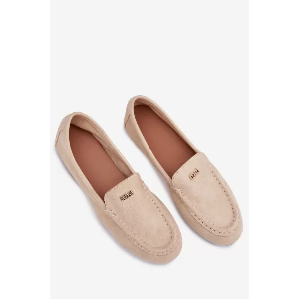  Dámské mokasíny BOTO QQ-273 BEIGE 