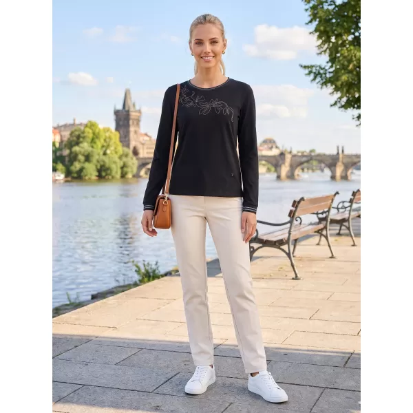  Dámské triko KIXMI ADINA ČERNÁ 
