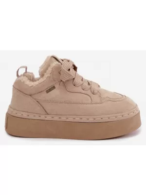 Dámské sněhule BIG STAR SHOES UU274187 BEIGE