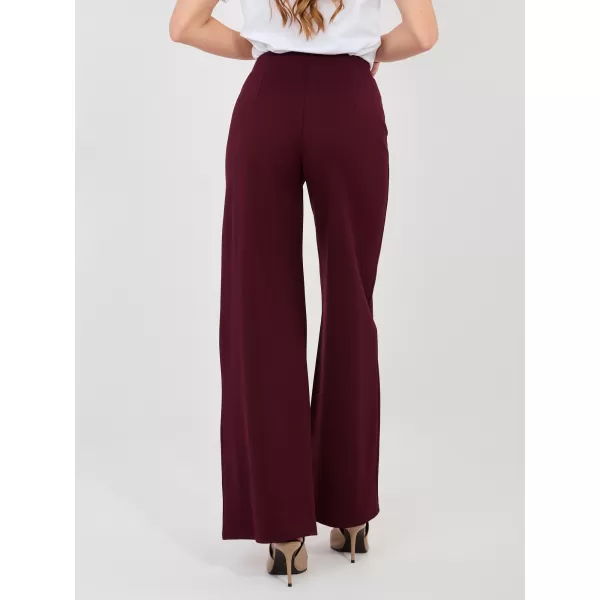  Dámské kalhoty RUE PARIS IT-SP-FL9792.12 DARK PURPLE 