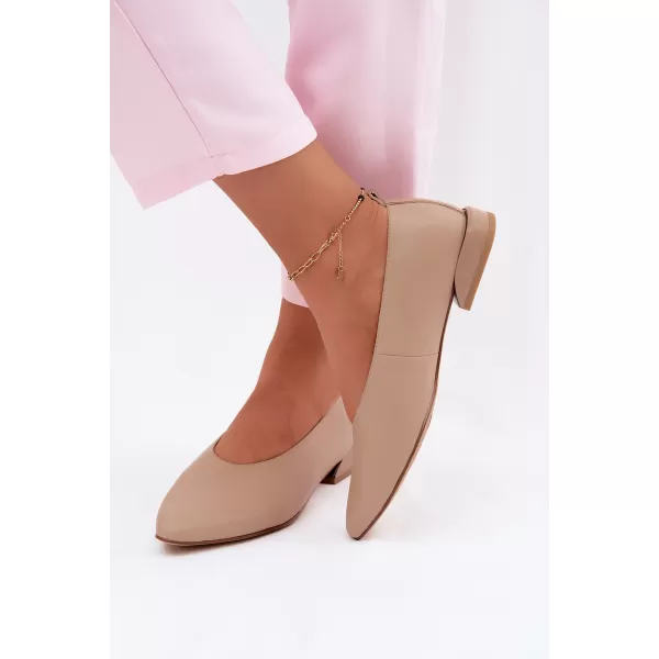  Dámské baleríny BOTO 26PB24-9866 BEIGE 