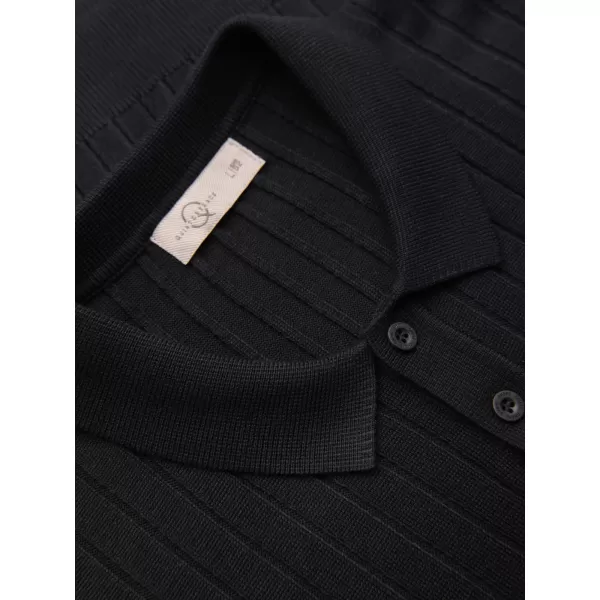  Pánské polo tričko OMBRE OM-POSS-0180 BLACK 