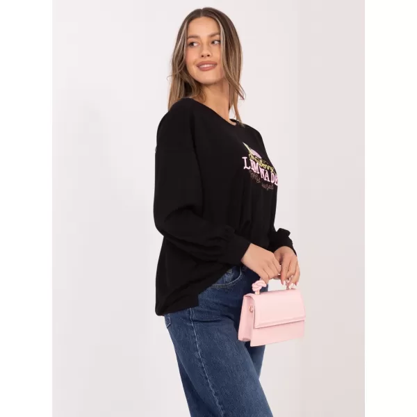  Dámská mikina RUE PARIS RV-BL-A1218.11P BLACK 