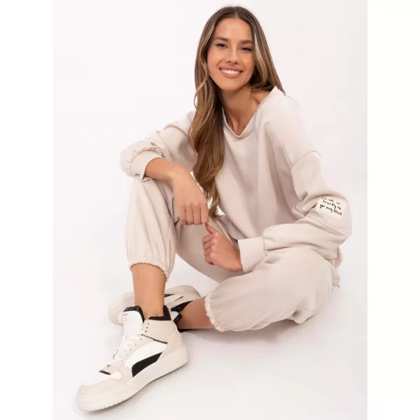  Dámský set ITALY MODA MI-KMPL-M5879.86 BEIGE 