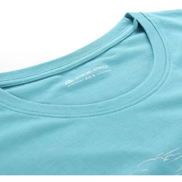  Dámské outdoorové triko ALPINE PRO NOGERA 2 AQUA SEA VARIANTA PA 
