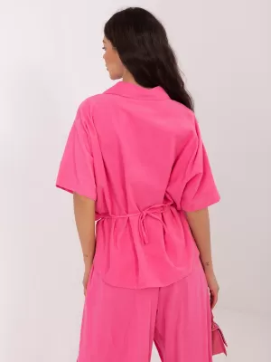 Dámská košile ITALY MODA IT-KS-FL10320.12 DARK PINK