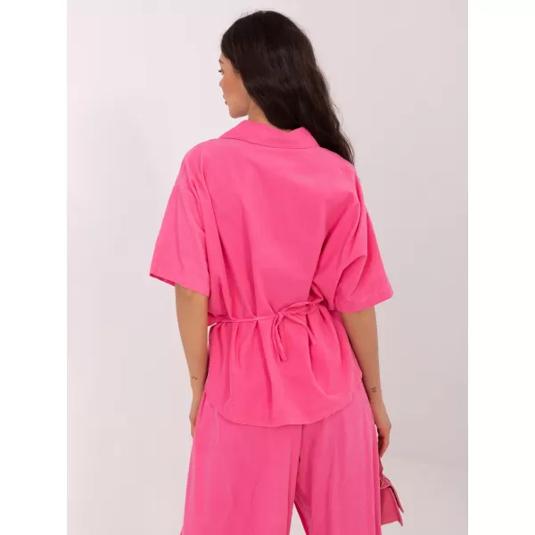  Dámská košile ITALY MODA IT-KS-FL10320.12 DARK PINK 