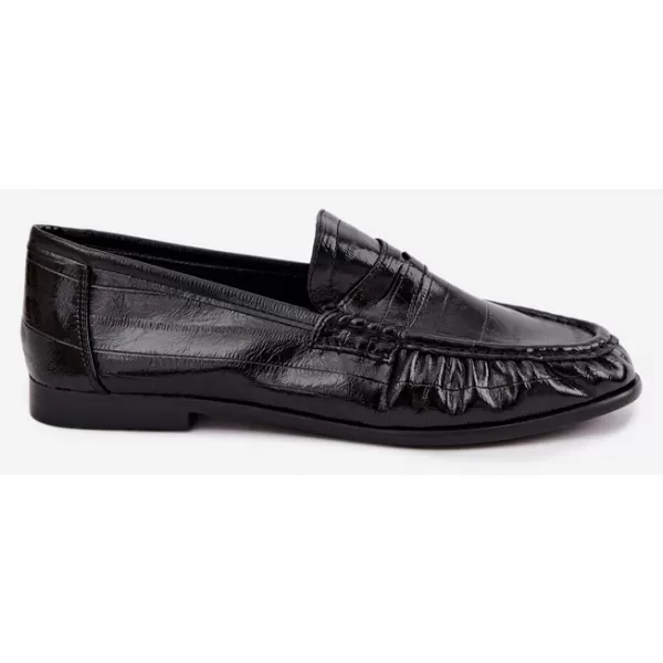  Dámské mokasíny BOTO THS-170 BLACK 