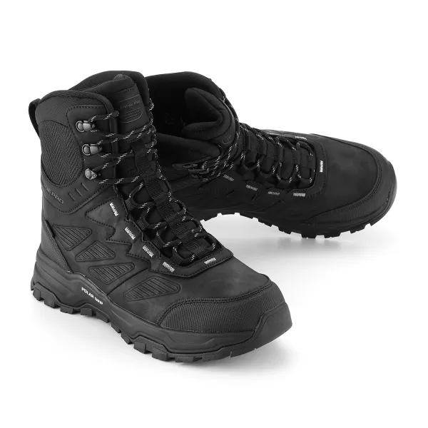  Pánské zimní boty ALPINE PRO CARON BLACK 