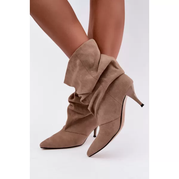  Dámské kotníkové boty BOTO 52268 BEIGE 