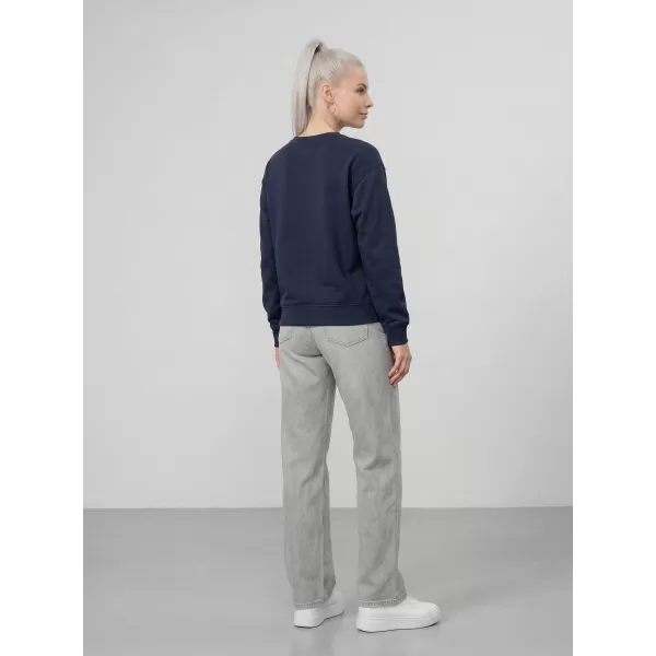  Dámská mikina 4F 4FWMM00TSWSF2534 NAVY 