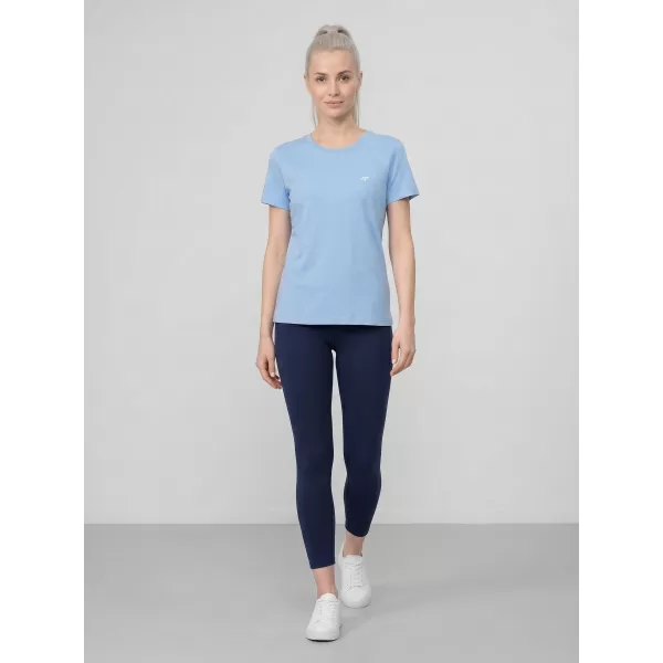  Dámské triko 4F 4FWMM00TTSHF3308 DENIM 
