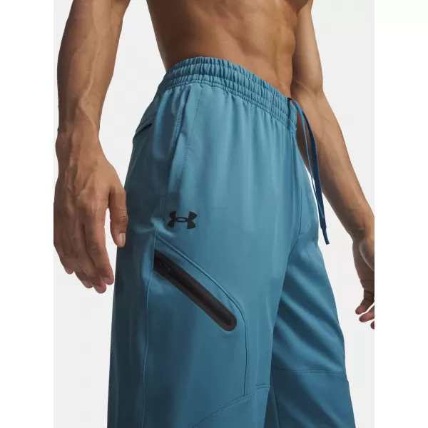  Pánské tepláky UNDER ARMOUR UNSTOPPABLE WOVEN JOGGER 1388823-466 MODRÁ 