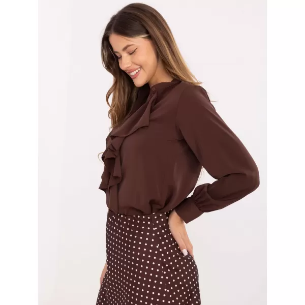  Dámská košile ITALY MODA MI-KS-3257.47 BROWN 