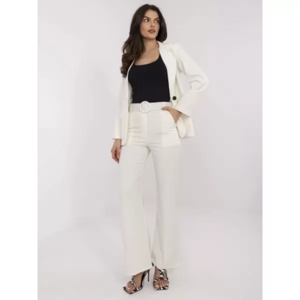  Dámské kalhoty ITALY MODA DHJ-SP-18737.08 ECRU 