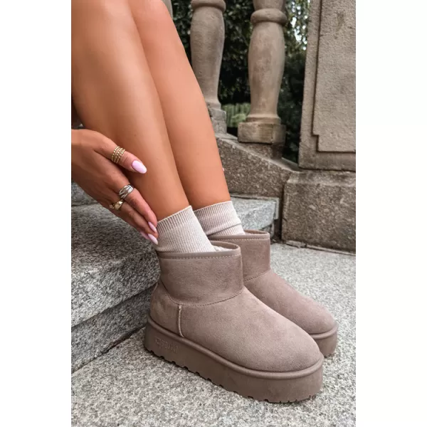  Dámské sněhule BIG STAR SHOES UU274224 BEIGE 