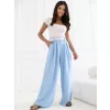 Dámské kalhoty RUE PARIS IT-SP-10358.16 LIGHT BLUE
