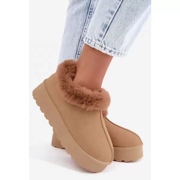  Dámské boty BIG STAR SHOES UU274202 BEIGE 