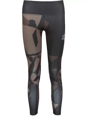 Dámské dlouhé legíny premium (nové velikosti) ALTISPORT VOJ/ALW080LEG05 TMAVĚ HNĚDÁ