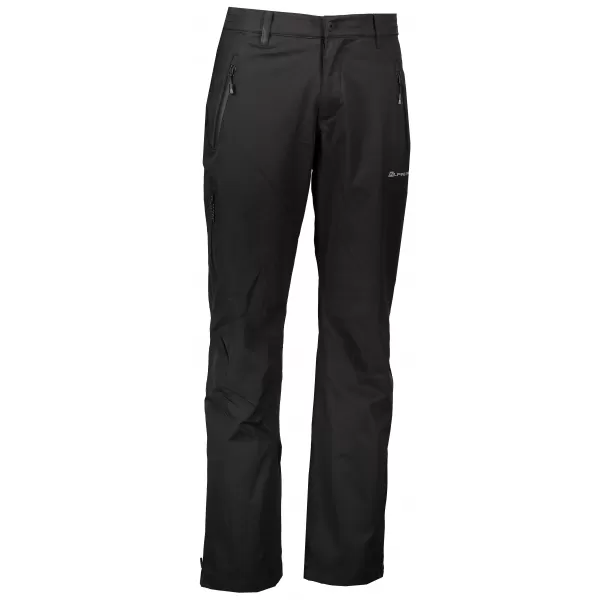  Pánské softshell kalhoty ALPINE PRO OLWEN ČERNÁ 