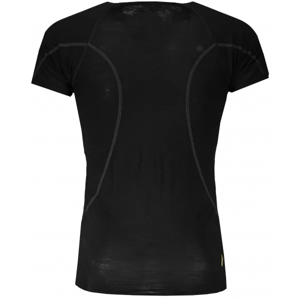  Pánské termoprádlo Sensor Double Face Merino Wool kr.rukáv černá 