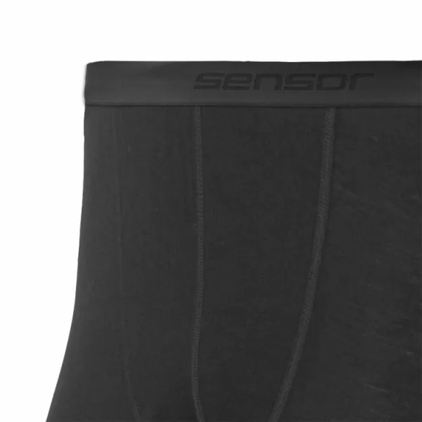  Pánské termoprádlo SENSOR MERINO ACTIVE spodky ČERNÁ 