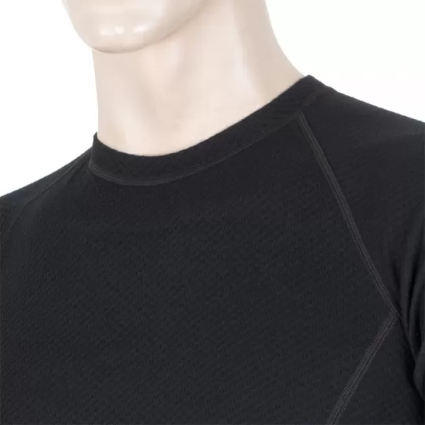  Pánské termoprádlo Sensor Double Face Merino Wool kr.rukáv černá 