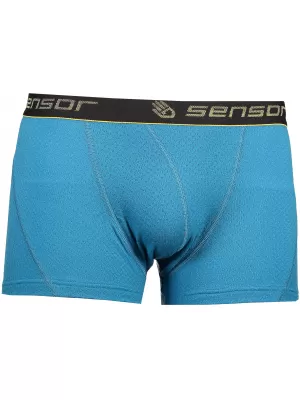 Pánské boxerky Sensor Double Face Merino Wool Modrá