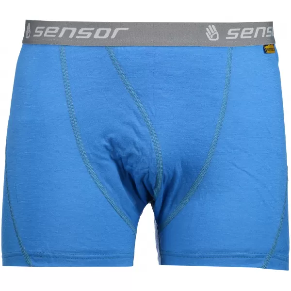 Pánské boxerky SENSOR MERINO ACTIVE modrá 
