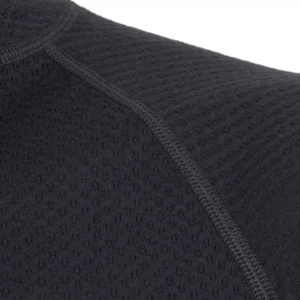  Pánské termoprádlo Sensor Double Face Merino Wool rolák zip černá 