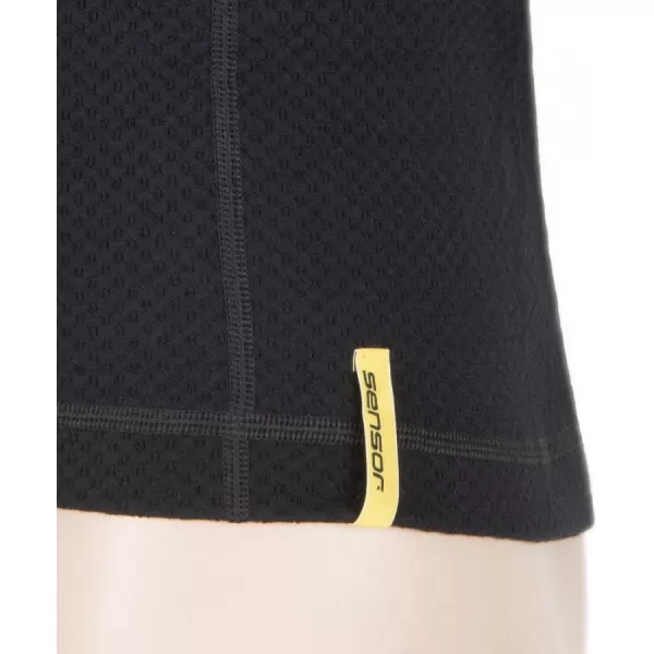  Pánské termoprádlo Sensor Double Face Merino Wool kr.rukáv černá 