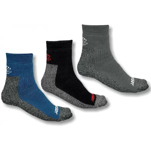  Ponožky Sensor Treking 3-pack šedá/černá/modrá 