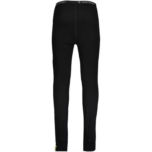  Pánské termo kalhoty DOUBLE FACE MERINO WOOL ČERNÁ 