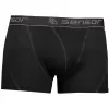 Pánské boxerky Sensor Double Face Merino Wool černá