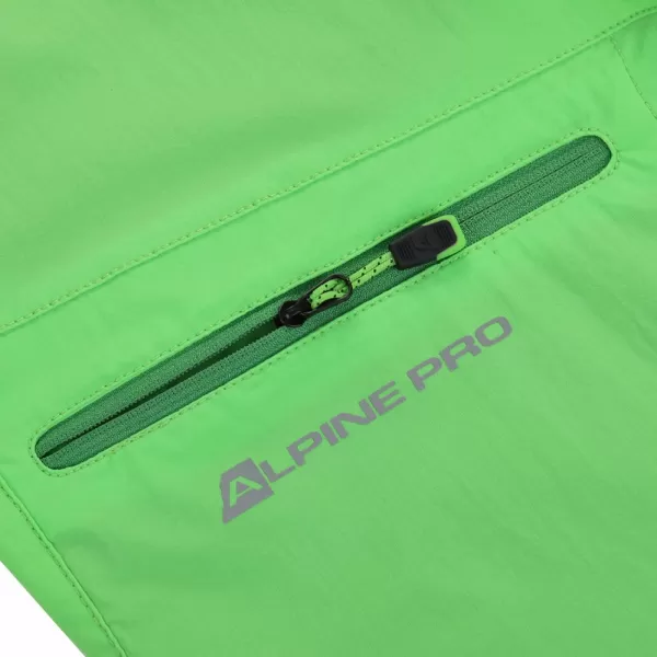  Pánské kraťasy ALPINE PRO CUOM MPAJ176 SVĚTLE ZELENÁ 