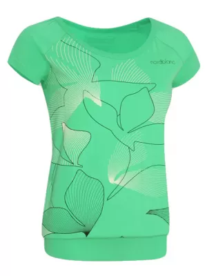 Dámské tričko s krátkým rukávem NORDBLANC NBFLT2827 RAZER ZELENÁ