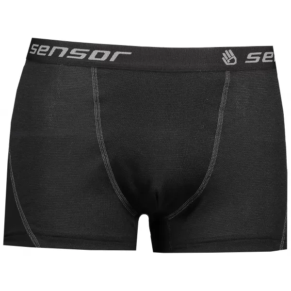  Pánské boxerky krátké Sensor Double face 16200050-00 ČERNÁ 